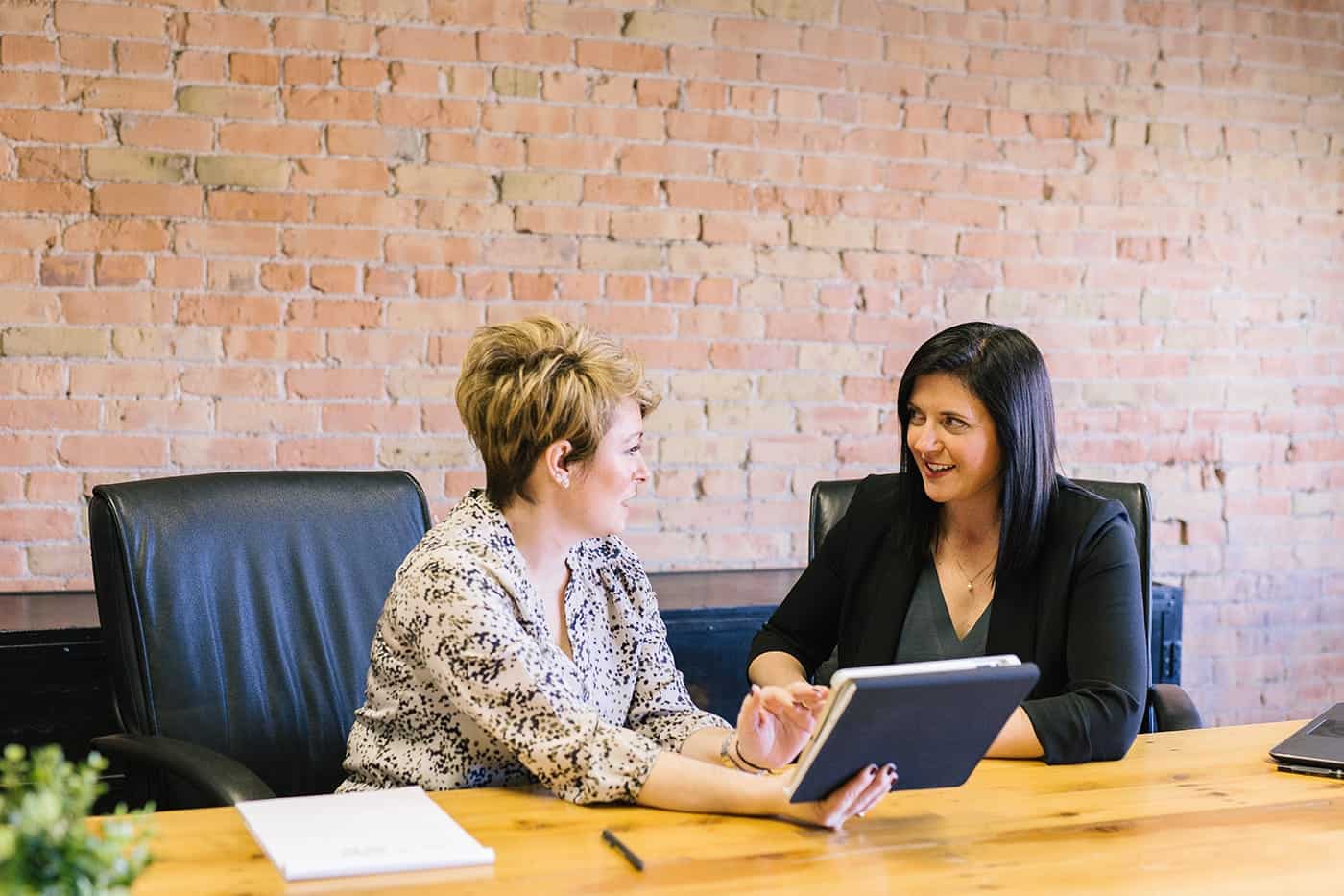 Modern office environment during organizational transition